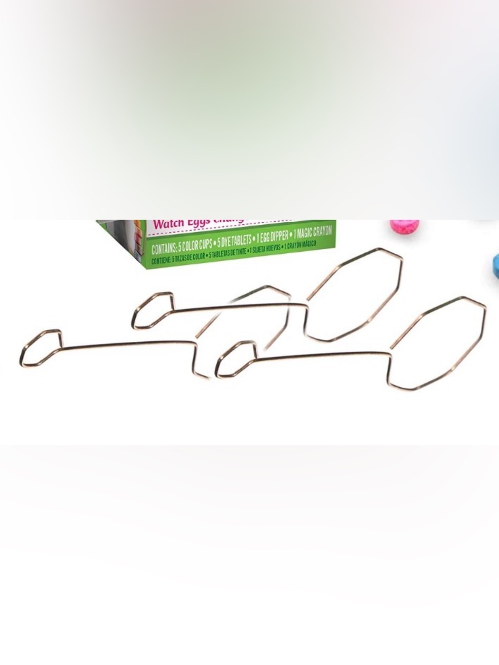 FREE w/ $10+ PURCHASE: Set of 3 Easter Egg Dye Dippers (Two Copper, One Silver)